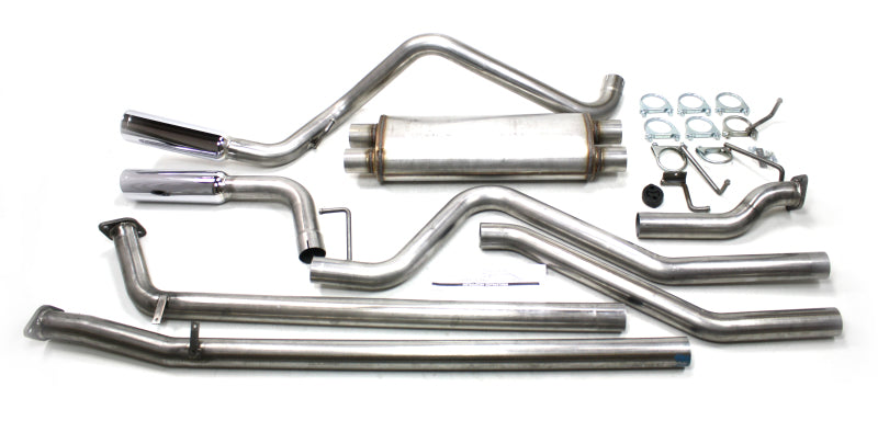 JBA 07-20 Toyota Tundra 4.6L/4.7L/5.7L 409SS Pass Side Dual Exit Cat-Back Exhaust JBA