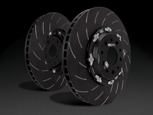 EBC Racing 18-21 Jeep Grand Cherokee Trackhawk 2 Piece SG Racing Front Rotors EBC