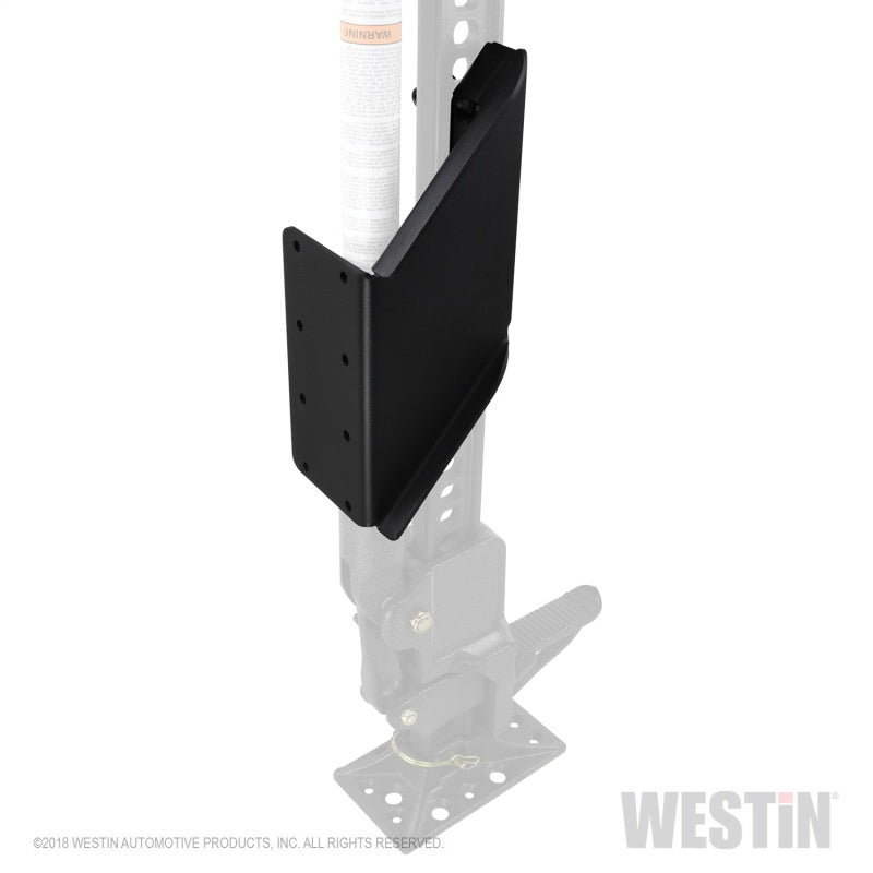 Westin 07-18 Jeep Wrangler JK WJ2 Off-Road Jack Mount - Textured Black - eliteracefab.com