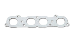 Vibrant T304 SS Exhaust Manifold Flange for Honda F20C motor 3/8in Thick - eliteracefab.com