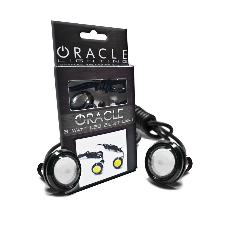 Oracle 3W Universal Cree LED Billet Lights - Amber - eliteracefab.com