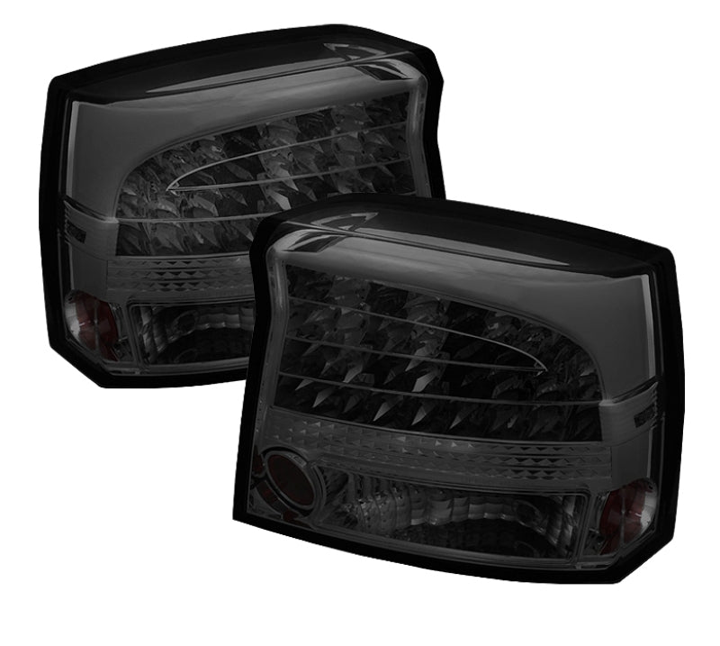 Spyder Dodge Charger 09-10 LED Tail Lights Smoke ALT-YD-DCH09-LED-SM - eliteracefab.com