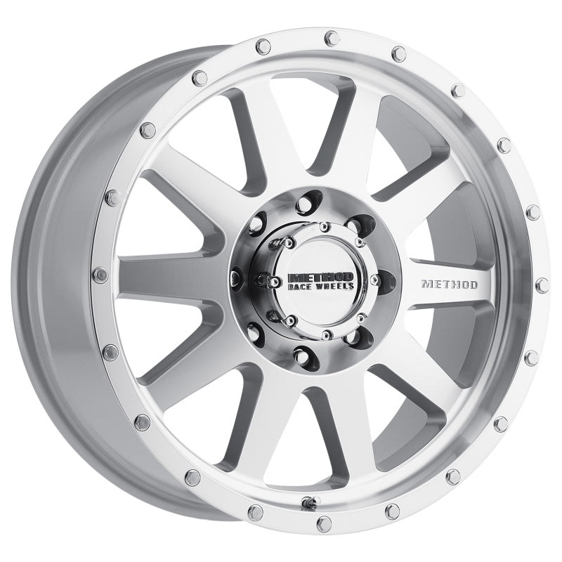 Method MR301 The Standard 20x9 +18mm Offset 8x170 130.81mm CB Machined/Clear Coat Wheel - eliteracefab.com