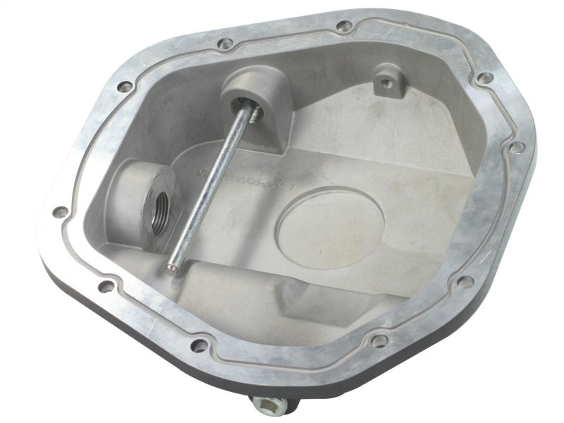 aFe Power Front Diff Cover w/ 75W-90 Gear Oil 5/94-12 Ford Diesel Trucks V8 7.3/6.0/6.4/6.7L (td) - eliteracefab.com