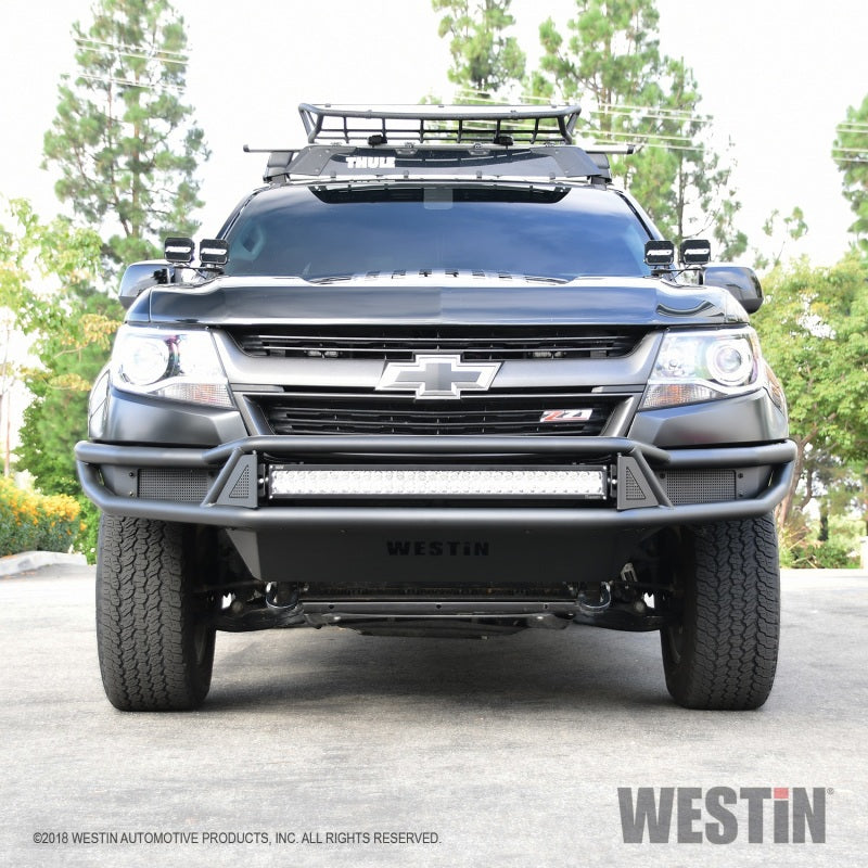 Westin 15-20 Chevrolet Colorado Outlaw Front Bumper - Tex. Blk