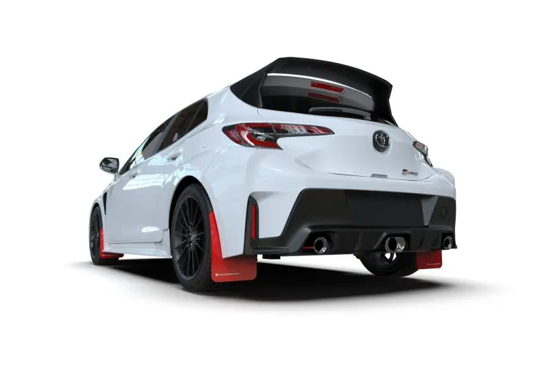 Rally Armor 2023 Toyota GR Corolla Red UR Mud Flap w/ Black Logo Rally Armor