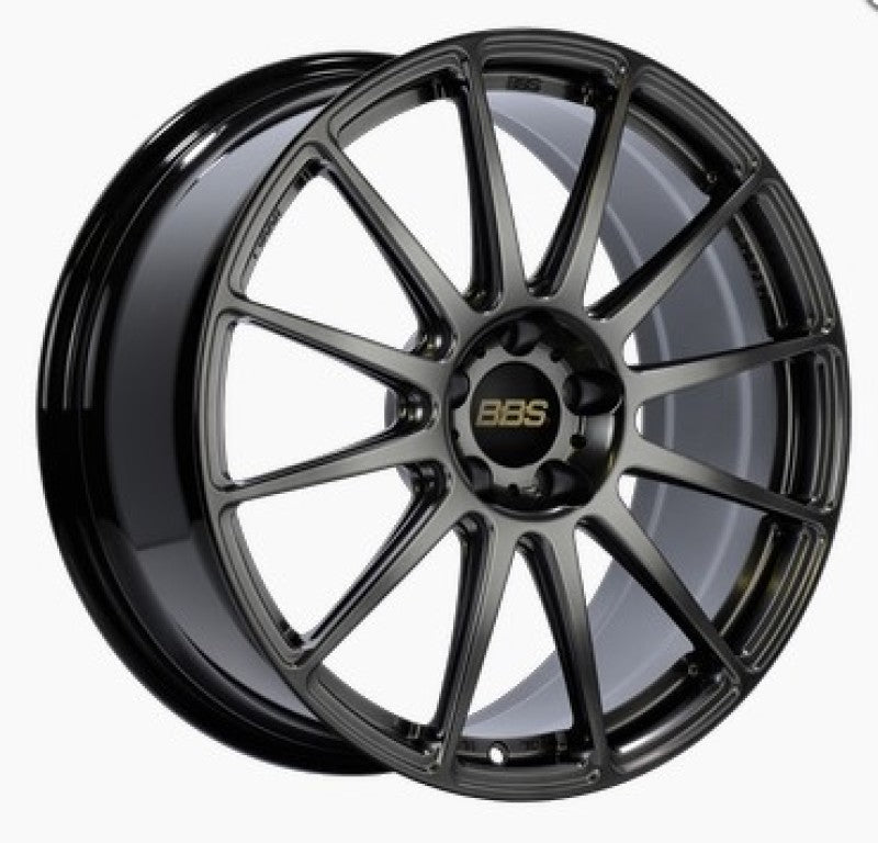 BBS FS 19x9 5x112 ET25 Diamond Black Wheel -82mm PFS/Clip Required BBS