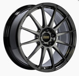 BBS FS 19x9 5x112 ET25 Diamond Black Wheel -82mm PFS/Clip Required