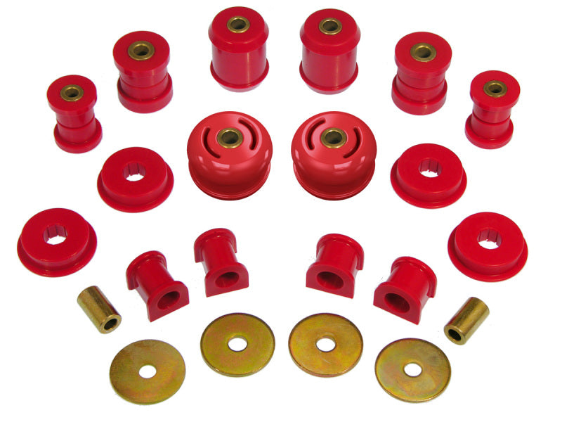 Prothane Mitsubishi Evo 8 Total Kit - Red - eliteracefab.com