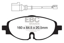 Load image into Gallery viewer, EBC 14+ Audi A3 1.8 Turbo Greenstuff Front Brake Pads - eliteracefab.com