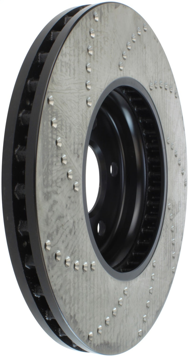 StopTech Power Slot 09-10 Audi A4/A4 Quattro / 08-10 A5 / 10 S4 Front Left Drilled Rotor Stoptech