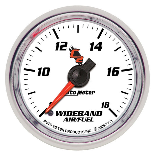 Autometer C2 2-1/16in Full Sweep Electronic 8:1-18:1 Air/Fuel Ratio Gauge 7171