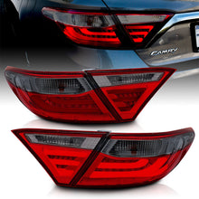 Load image into Gallery viewer, ANZO USA Toyota Camry 4dr Led Taillights Smoke; 2015-2017 - eliteracefab.com