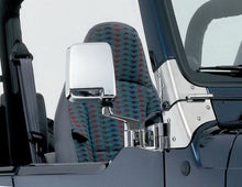 Load image into Gallery viewer, Rampage 1987-1995 Jeep Wrangler(YJ) Half Door Side Mirrors - Chrome - eliteracefab.com