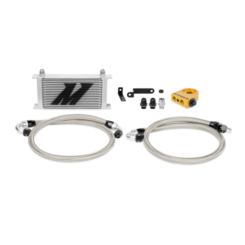 Mishimoto 08-14 WRX/STi Thermostatic Oil Cooler Kit - Silver - eliteracefab.com