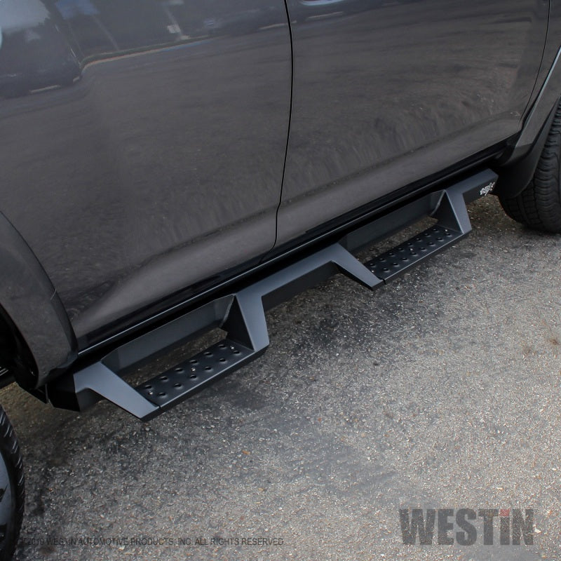 Westin/HDX 10-17 Toyota 4Runner Trail Edition Drop Nerf Step Bars - Textured Black - eliteracefab.com