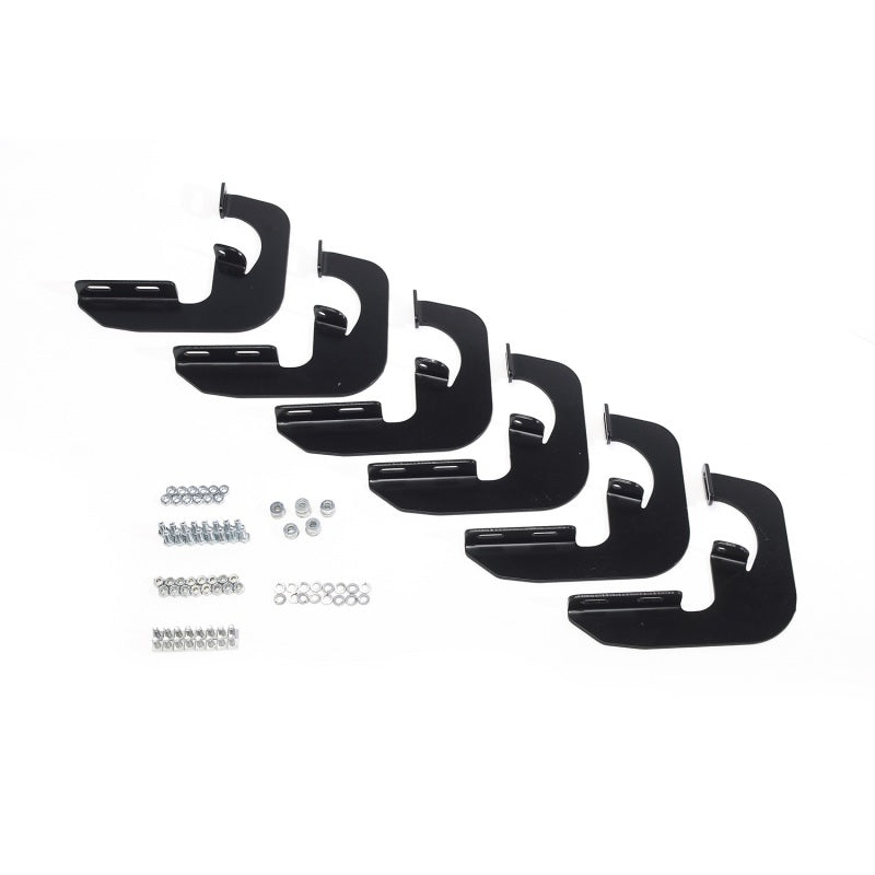 Westin 2005-2013 Chevrolet/GMC Suburban/Tahoe/Yukon/Yukon XL Running Board Mount Kit - Black - eliteracefab.com