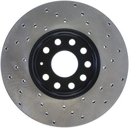 StopTech 05-10 VW Jetta (Exc Wagon) / 09-10 Jetta Wagon / 07-10 Rabbit Drilled Right Front Rotor Stoptech