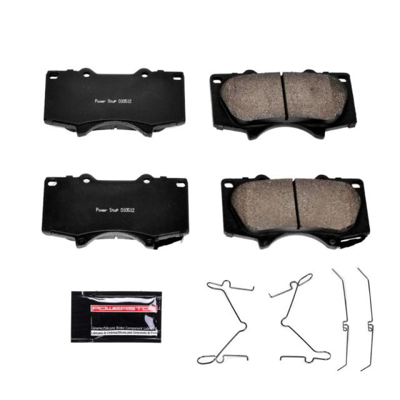 Power Stop 10-19 Lexus GX460 Front Z23 Evolution Sport Brake Pads w/Hardware - eliteracefab.com