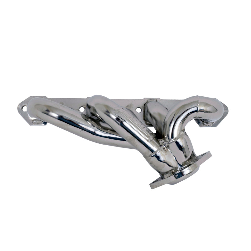 BBK 87-95 Ford F150 Truck 5.0 302 Shorty Unequal Length Exhaust Headers - 1-5/8 Silver Ceramic BBK