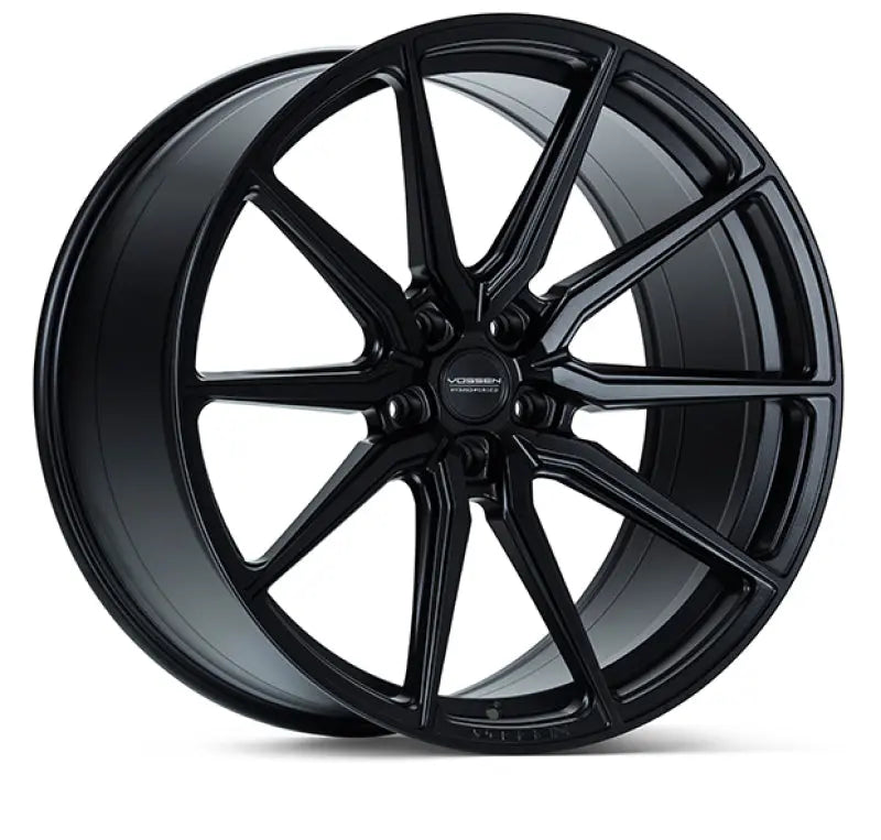 Vossen HF-3 24x10 / 5x130 / ET15 / Deep Face / 84.1 - Satin Black Wheel Vossen