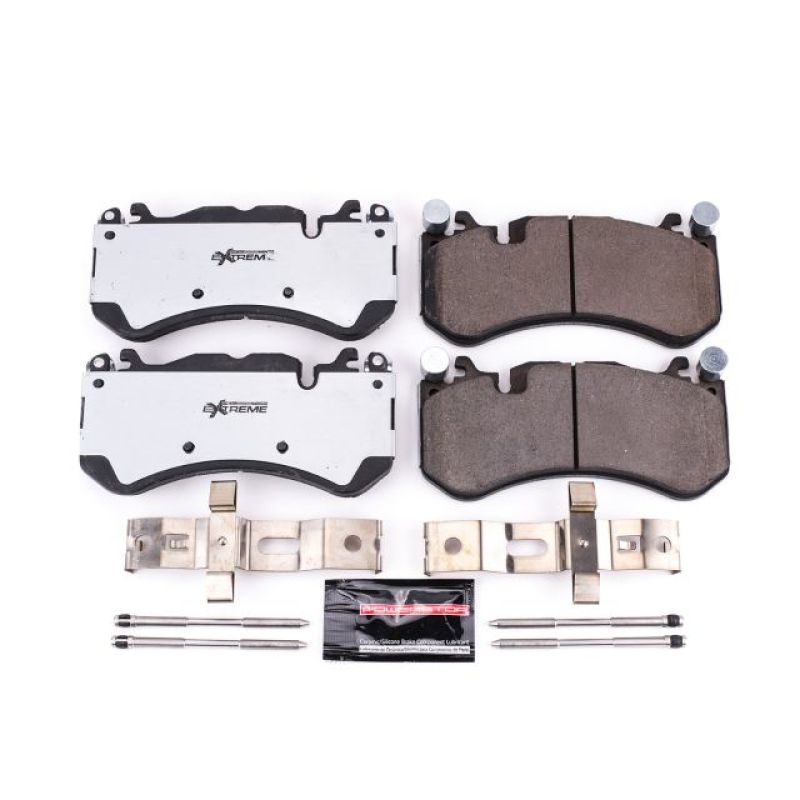 Power Stop 14-18 Audi RS7 Front Z26 Extreme Street Brake Pads w/Hardware - eliteracefab.com