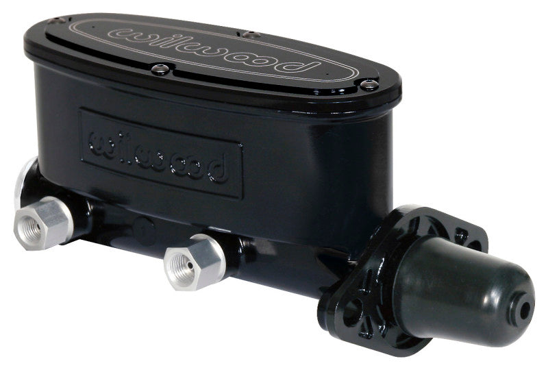 Wilwood High Volume Tandem Master Cylinder - 1 1/8in Bore Black - eliteracefab.com