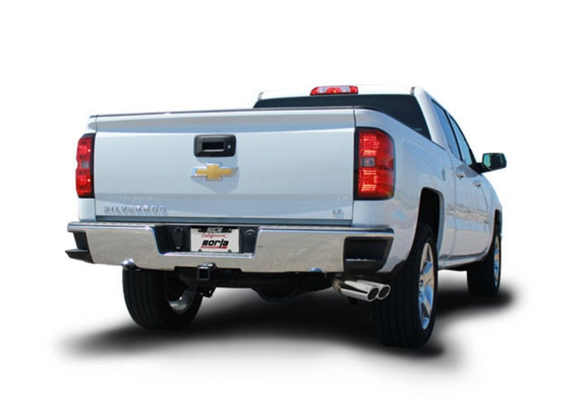 Borla S-Type Cat-Back 14 Sierra 1500 Ext. Cab Stnd Bed/CC Short Bed 143.5in WB Side Exit Exhaust - eliteracefab.com