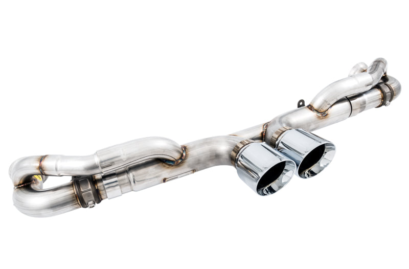 AWE Tuning Porsche 991 GT3 / RS SwitchPath Exhaust - Chrome Silver Tips AWE Tuning