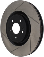 Load image into Gallery viewer, STOPTECH POWER SLOT 08-09 EVO 10 SLOTTED RIGHT FRONT ROTOR, 126.46076SR - eliteracefab.com