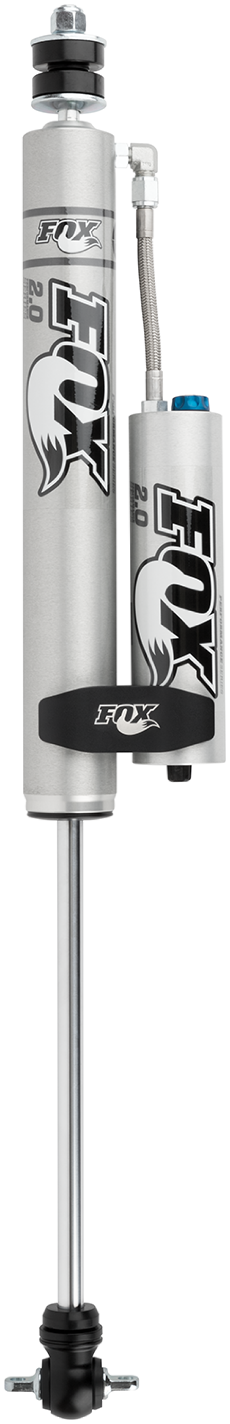 Fox 05+ Ford SD 2.0 Perf Series 10.1in. Smooth Body Remote Res. Front Shock w/CD Adj. / 4-5in. Lift - eliteracefab.com