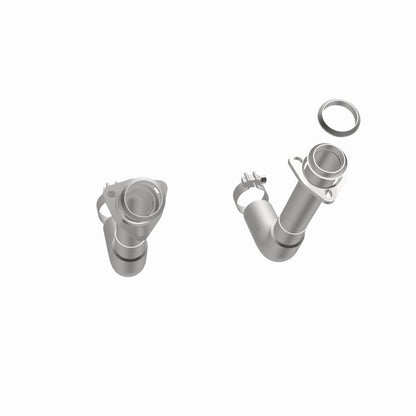 MagnaFlow 66-72 Chevy C10 Pickup V8 2-Piece Front Exhuast Pipe Kit (2in Tubing/Clamps/Inlet Flanges) Magnaflow