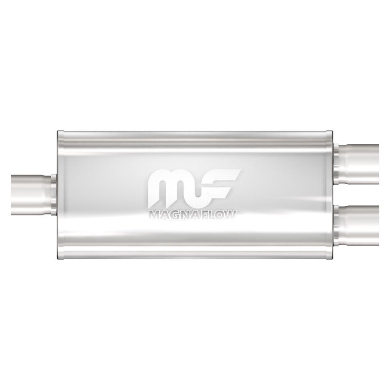MagnaFlow Muffler Mag SS 18X5X8 2.5X2/2 C/D Magnaflow