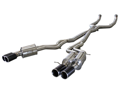 aFe MACHForce XP Exhaust 304SS Cat-Back w/ Carbon Fiber Tips 12-13 BMW M5 (F10) V8 4.4L (tt) aFe