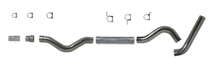 Diamond Eye KIT 5in CB MFLR RPLCMENT PIPE SGL AL: 2006-2007.5 CHEVY 6.6L 2500/3500 Diamond Eye Performance