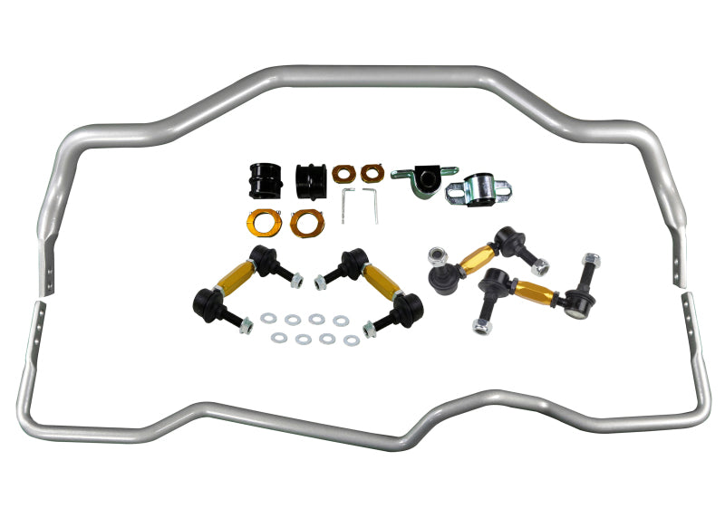 Whiteline 03-08 Nissan 350Z / Infinti G35 Front and Rear Swaybar Assembly Kit - eliteracefab.com