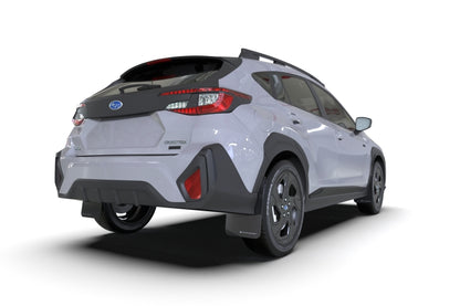 Rally Armor 2024 Subaru Crosstrek Black UR Mud Flap Grey Logo Rally Armor