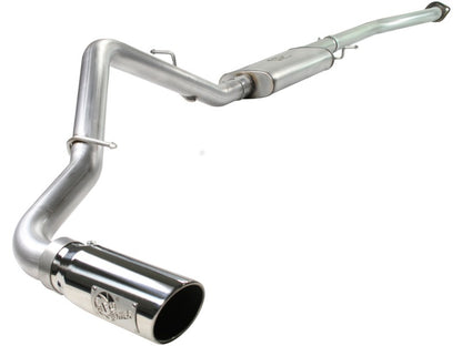 aFe MACHForce XP Exhaust SS-409 Cat-Back w/ 304SS Polished Tip 04-07 GM Trucks 1500 V6/V8 aFe