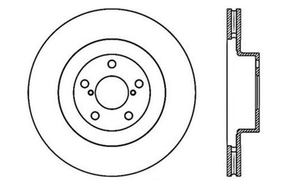 STOPTECH 02-10 SUBARU WRX SLOTTED & DRILLED RIGHT FRONT ROTOR (EXC. STI), 127.47018R - eliteracefab.com