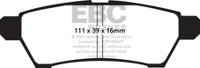 Load image into Gallery viewer, EBC 05+ Nissan Frontier 2.5 2WD Yellowstuff Rear Brake Pads - eliteracefab.com