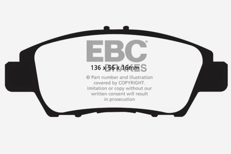 YellowStuff Front Brake Pads - DP42041R EBC