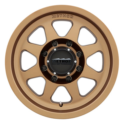 Method MR701 17x8.5 0mm Offset 8x6.5 130.81mm CB Method Bronze Wheel - eliteracefab.com