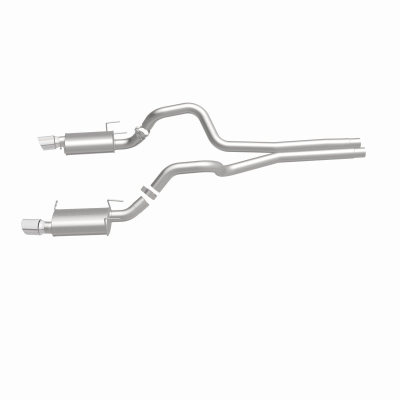 MagnaFlow 13 Ford Mustang Dual Split Rear Exit Stainless Cat Back Performance Exhaust (Street) Magnaflow