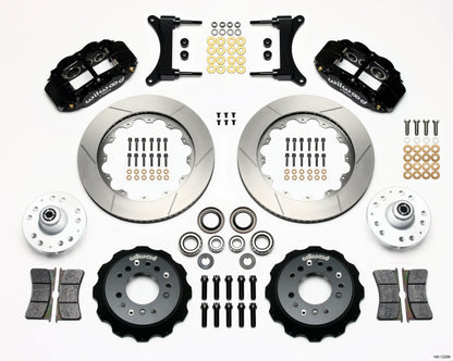 Wilwood Narrow Superlite 6R Front Hub Kit 14.00in 79-87 GM G Body Wilwood