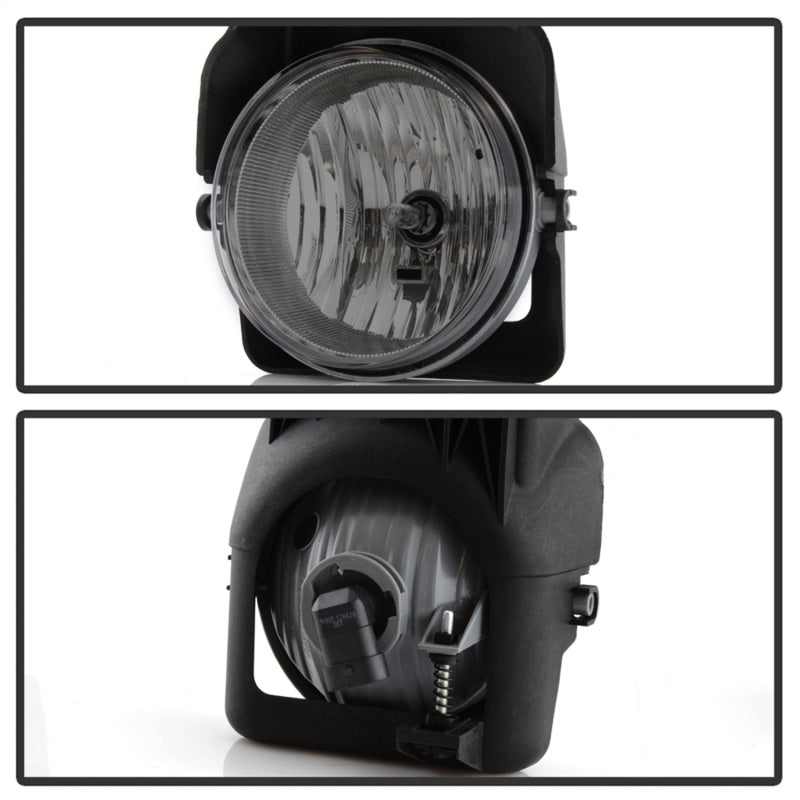 Spyder GMC Sierra 1500/2500 03-06 03-06 OEM Fog Lights wo/switch Smke FL-GS03-SM - eliteracefab.com