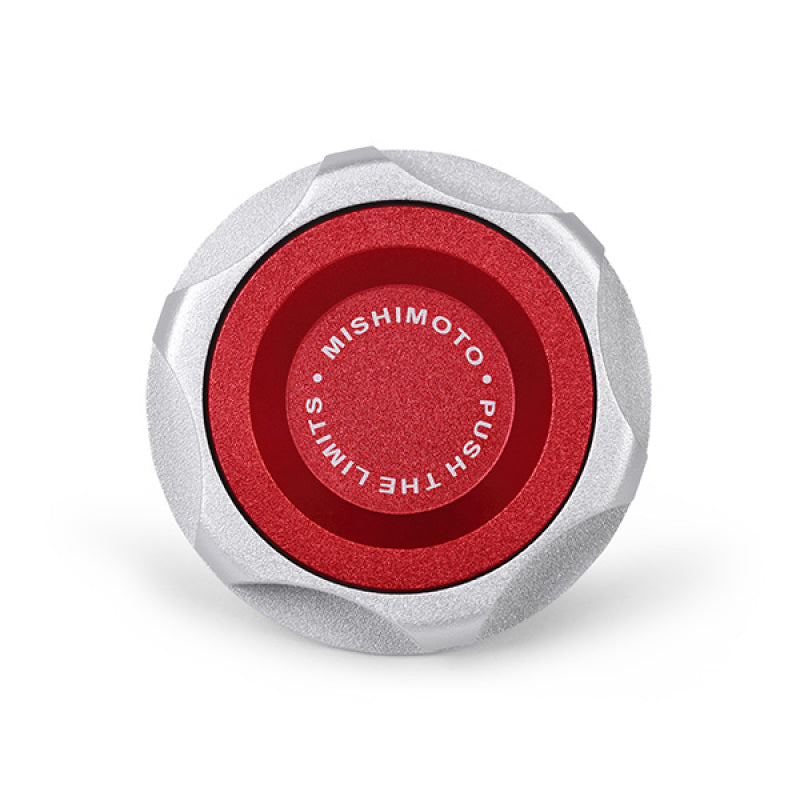 Mishimoto 2015+ Ford Mustang EcoBoost/2013+ Ford Focus ST Oil Filler Cap - Red - eliteracefab.com