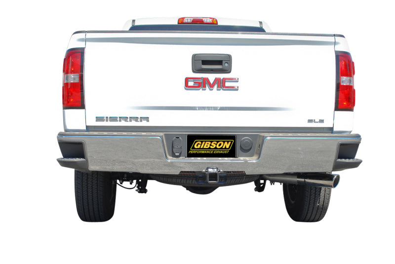 Gibson 14-18 GMC Sierra 1500 Denali 5.3L 3.5in Cat-Back Single Exhaust - Stainless Gibson