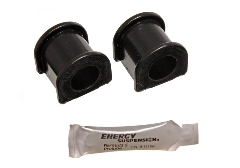 Energy Suspension 96-00 Honda Civic/CRX Black 22mm Front Sway Bar Bushings - eliteracefab.com