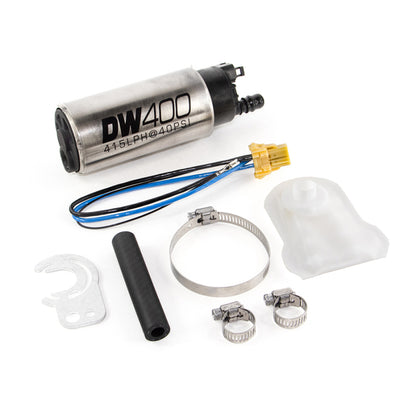 DeatschWerks 415LPH DW400 In-Tank Fuel Pump w/ 9-1042 Install Kit 89-93 Mazda MX-5/Miata - eliteracefab.com