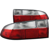 ANZO USA Bmw Z3 Taillights Red/Clear; 1996-1999